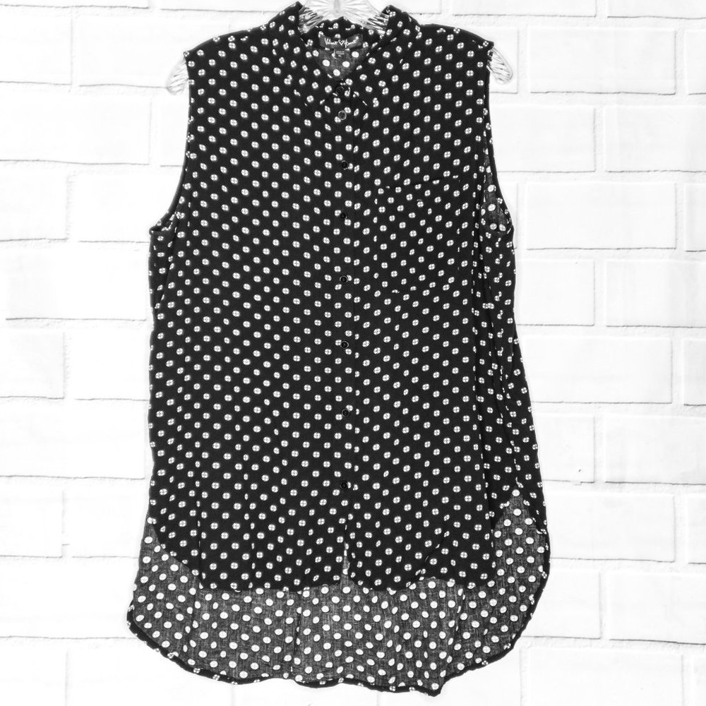 VELVET HEART》Collared Button Blouse•'Maden'